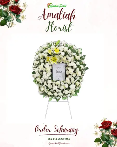 Krans Bunga Duka Semangkak